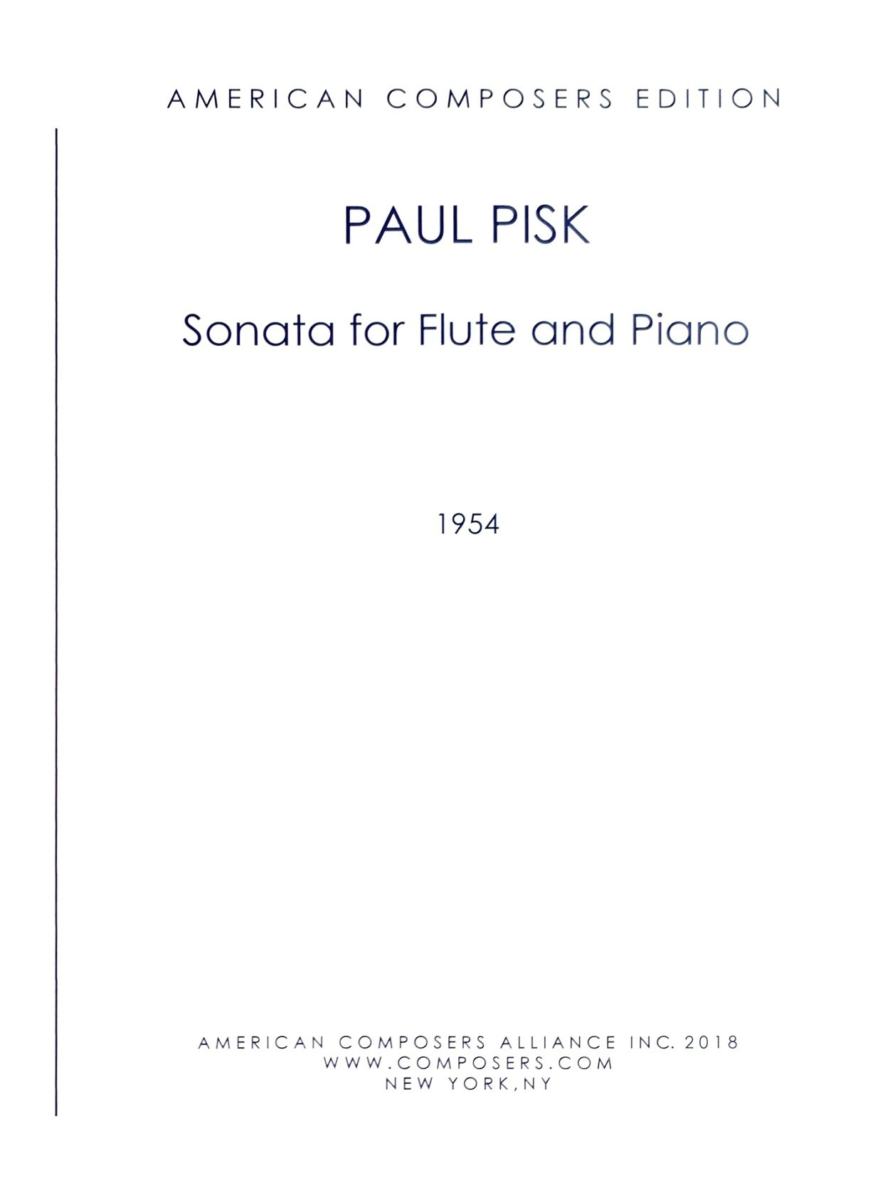 Pisk, P :: Sonata
