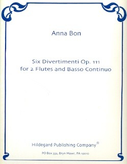 Bon, A :: Six Divertimenti op. III