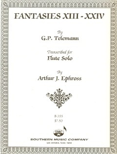 Telemann, GP :: Fantasies XIII-XXIV [13-24]