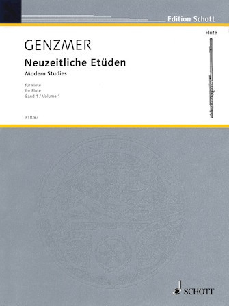 Genzmer, H :: Neuzeitliche Etuden [Modern Studies] Vol. 1