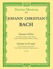 Bach, JC :: Quintett D-Dur [Quintet in D major] op. 11/6