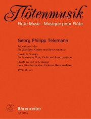 Telemann, GP :: Triosonate G-Dur [Trio Sonata in G Major] TWV 42:G1