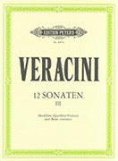 Veracini, FM :: 12 Sonaten III [12 Sonatas Op. 1 Vol. 3]