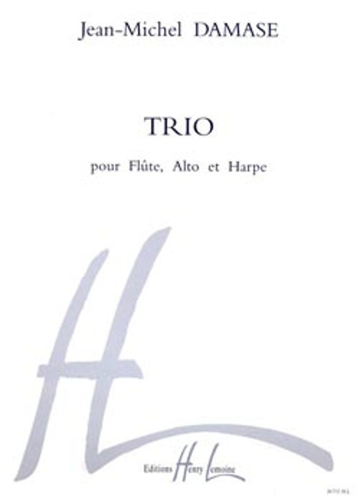 Damase, J-M :: Trio pour Flute, Alto et Harpe