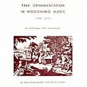 Free Ornamentation in Woodwind Music 1700-1775