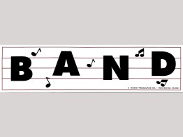 Bumper Sticker - Band