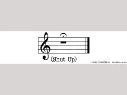 Bumper Sticker - Shut Up