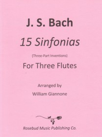 Bach, JS :: 15 Sinfonias (Three-Part Inventions)