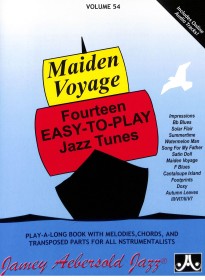 Various :: Maiden Voyage: Fourteen Easy-To-Play Jazz Tunes, Vol. 54