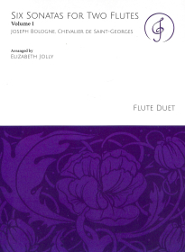 Bologne, J :: Six Sonatas for Two Flutes, Vol. 1