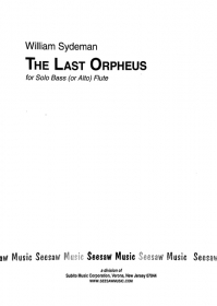 Sydeman, W :: The Last Orpheus