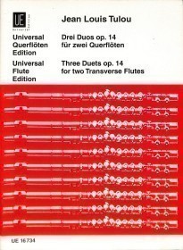 Tulou, J-L :: Drei Duos [Three Duets] op. 14