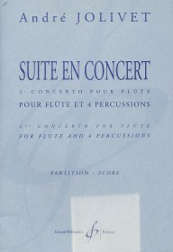 Jolivet, A :: Suite en Concert (Score)