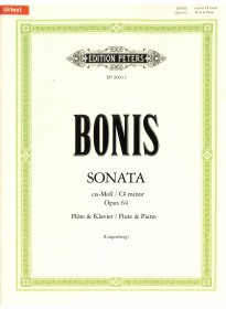Bonis, M :: Sonata for Flute and Piano in C-sharp minor Op. 64