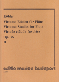 Kohler, E :: Virtuose Etuden op. 75 II [Virtuoso Studies op. 75 II]