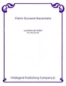 Durand-Racamato, C :: Lumiere de Soleil