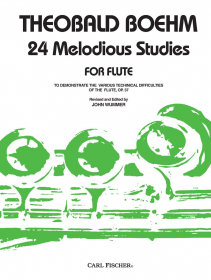 Boehm, T :: 24 Melodious Studies op. 37