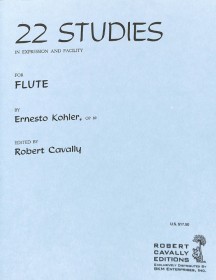 Kohler, E :: 22 Studies in Expression and Facility op. 89