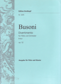 Busoni, F :: Divertimento op. 52