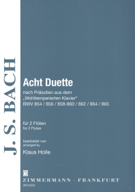Bach, JS :: Acht Duette [Eight Duets]