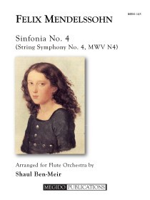Mendelssohn, F :: Sinfonia No, 4 (String Symphony No. 4, MWV N4)