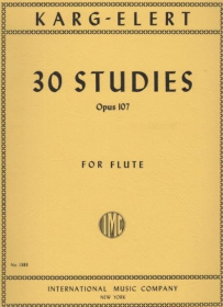 Karg-Elert, S :: 30 Studies op. 107