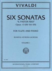 Vivaldi, A :: Six Sonatas 'Il Pastor Fido' op. 13 Vol. I