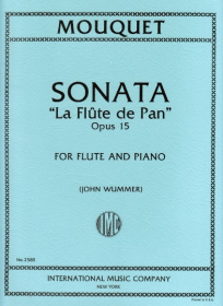 Mouquet, J :: Sonata 'La Flute de Pan' op. 15