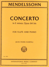 Mendelssohn, F :: Concerto in E minor, op. 64 bis