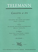 Telemann, GP :: Concerto a tre in F