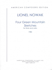 Nowak, L :: Four Green Mountain Sketches