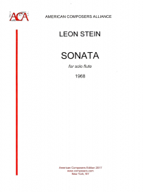 Stein, L :: Sonata