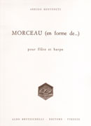 Benvenuti, A :: Morceau (en forme de...)