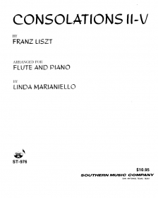 Liszt, F :: Consolations II - V