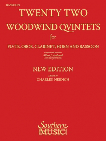 Various :: Twenty Two Woodwind Quintets - Bassoon