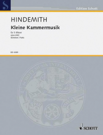 Hindemith, P :: Kleine Kammermusik [Little Chamber Music] op. 24, No. 2