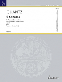 Quantz, JJ :: 6 Sonatas op. 1: Volume 1