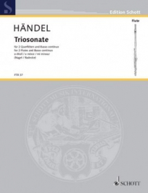 Handel, GF :: Triosonate e-Moll [Trio Sonata in E minor] HWV 395