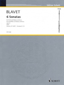 Blavet, M :: 6 Sonatas, op. 2, Vol. 2