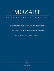 Mozart, WA :: Die Werke fur Flote und Orchester [The Works for Flute and Orchestra] - Study Score