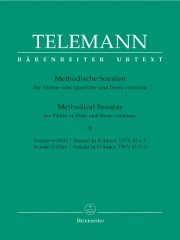 Telemann, GP :: Methodische Sonaten [Methodical Sonatas] Vol. II