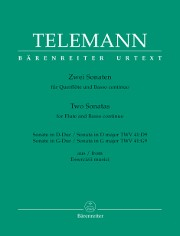 Telemann, GP :: Zwei Sonaten [Two Sonatas]