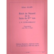 Clerambault, LN :: Recit de Nazard de la Suite du IIeme ton
