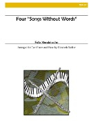 Mendelssohn, F :: Four 'Songs Without Words'