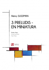 Sussman, H :: 3 Preludes en Miniatura