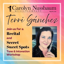 Recital & Workshop with Dr. Terri Sánchez