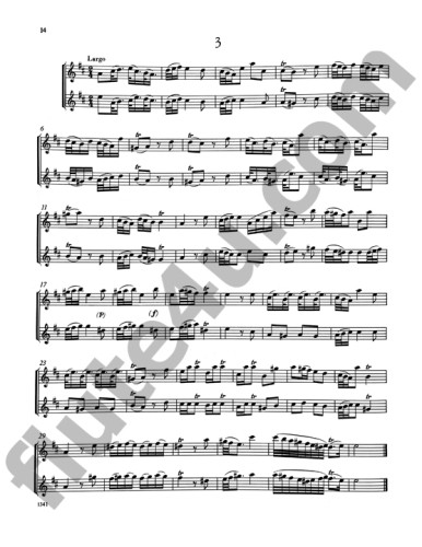 Valentine, R :: Drei Sonaten Opus 14 [Three Sonatas Opus 14]