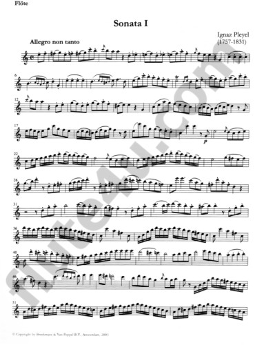 Pleyel, I :: Trois Sonates op. 45 [Three Sonatas op. 45]