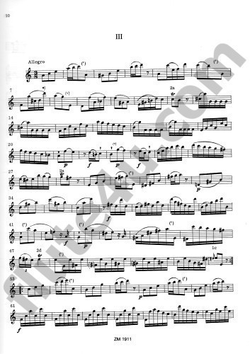 Bach, CPE :: Sonate a-moll [Sonata in A minor]