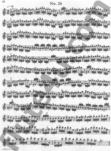 Moyse, M :: Fifty Variations on the Allemande of Bach's Sonata for Flute Alone